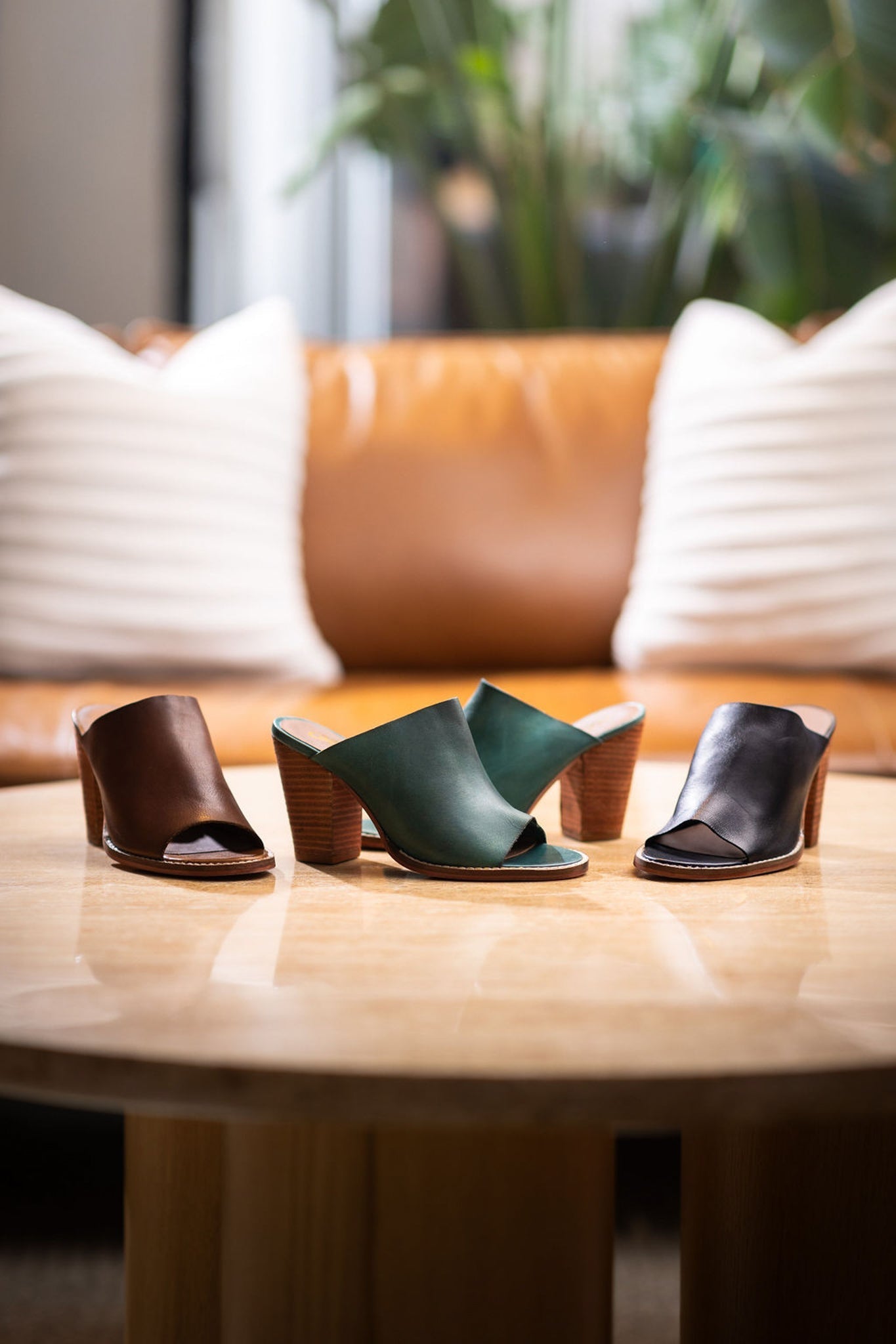 Sandale à talons Hallie en noir