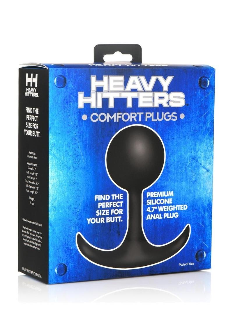 Heavy Hitters Comfort Plugs 4.3 Inch Weighted Silicone