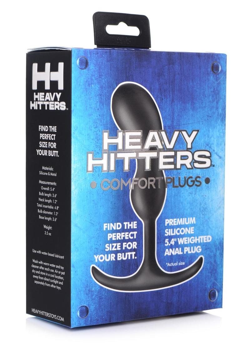 Heavy Hitters Comfort Plugs 8.2 Inch Weighted Silicone