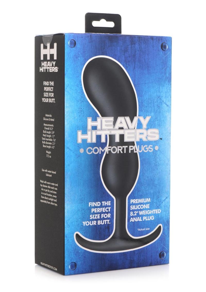 Heavy Hitters Comfort Plugs 8.2 Inch Weighted Silicone