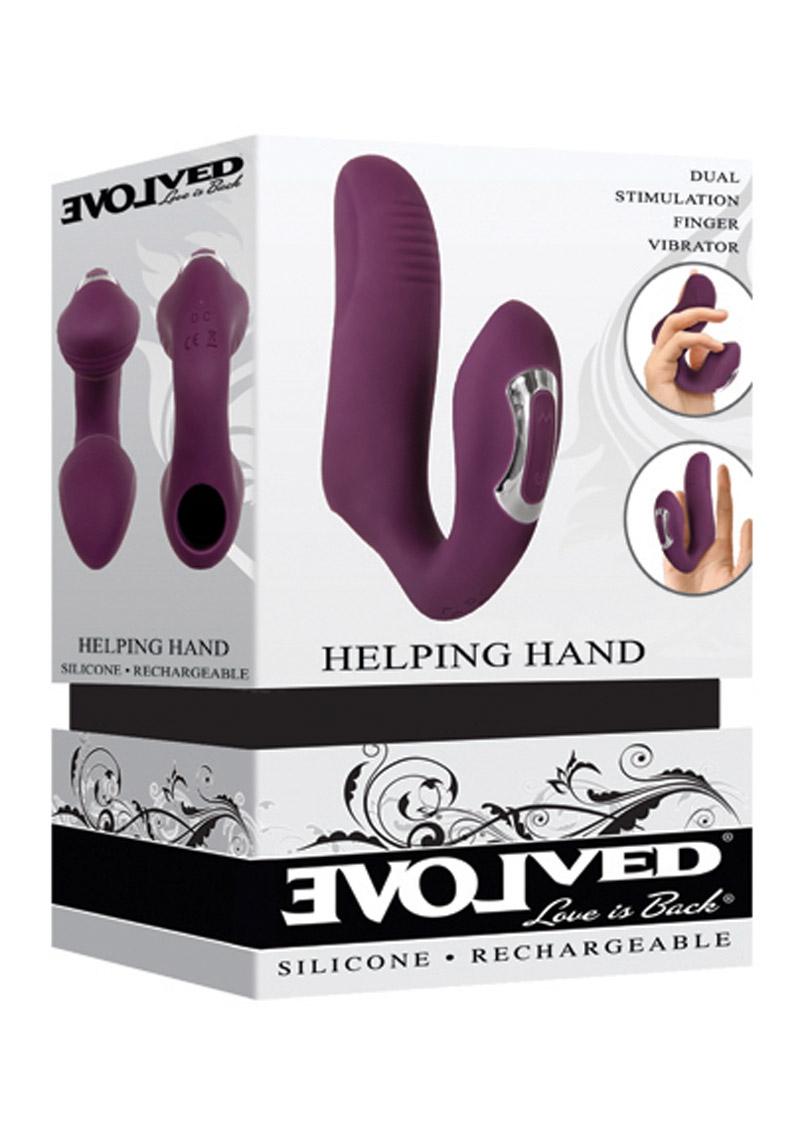 Evolved Helping Hand Rechargeable Finger Vibe