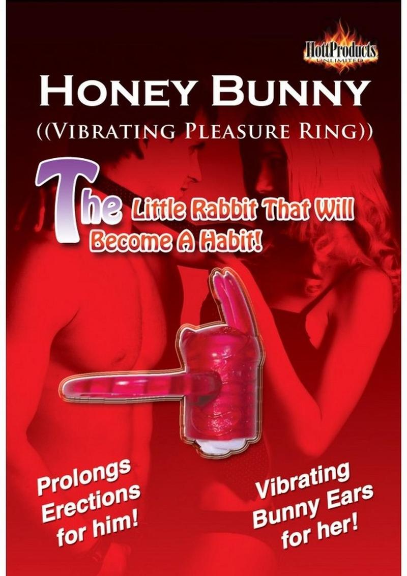 Honey Bunny Vibrating Pleasure Ring