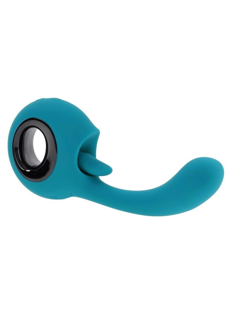 Evolved How Many Licks Licking and Vibration Dual Stimulator