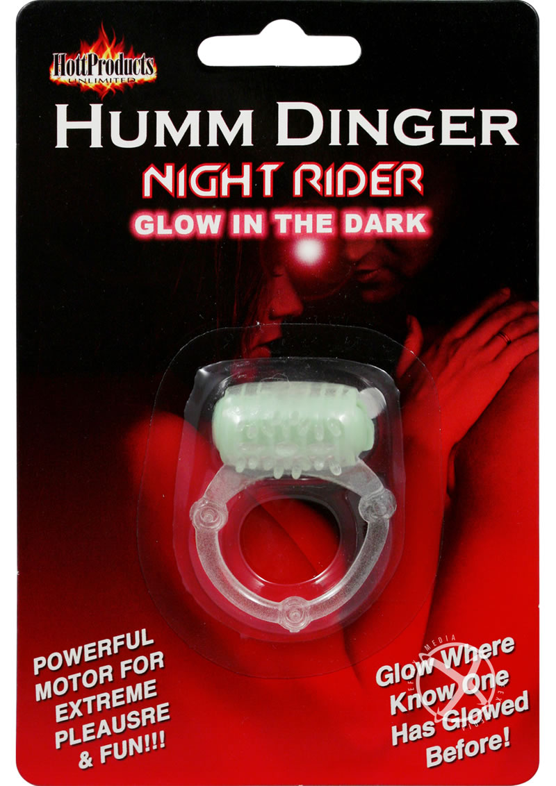 Humm Dinger Night Rider Vibrating Pleasure Ring