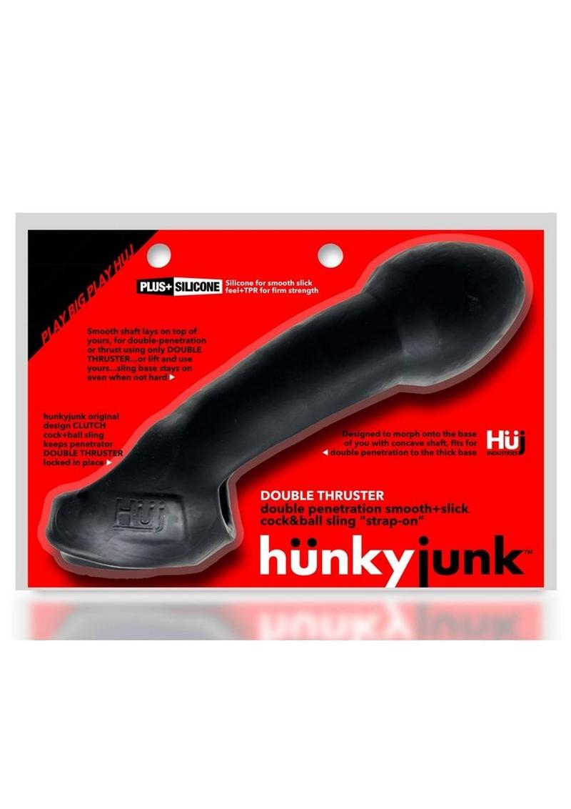 HunkyJunk Double Thruster Textured Double Penetrator Sling
