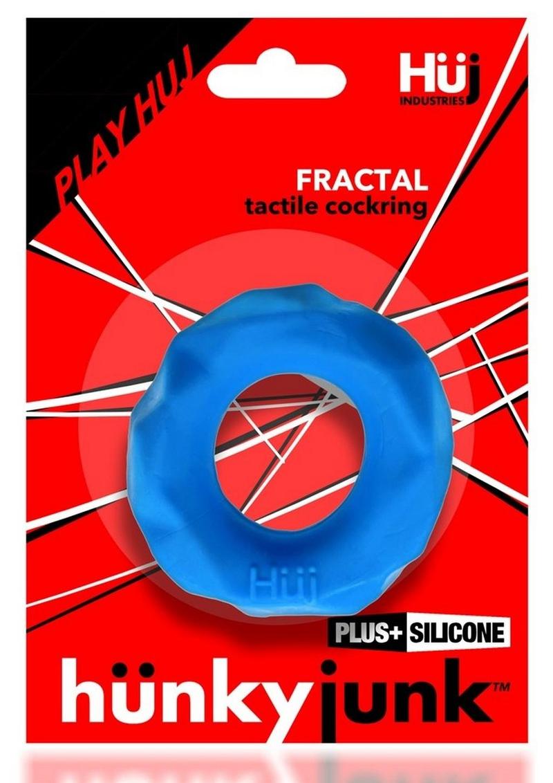 HunkyJunk Fractal Tactile Cockring Bronze Plus