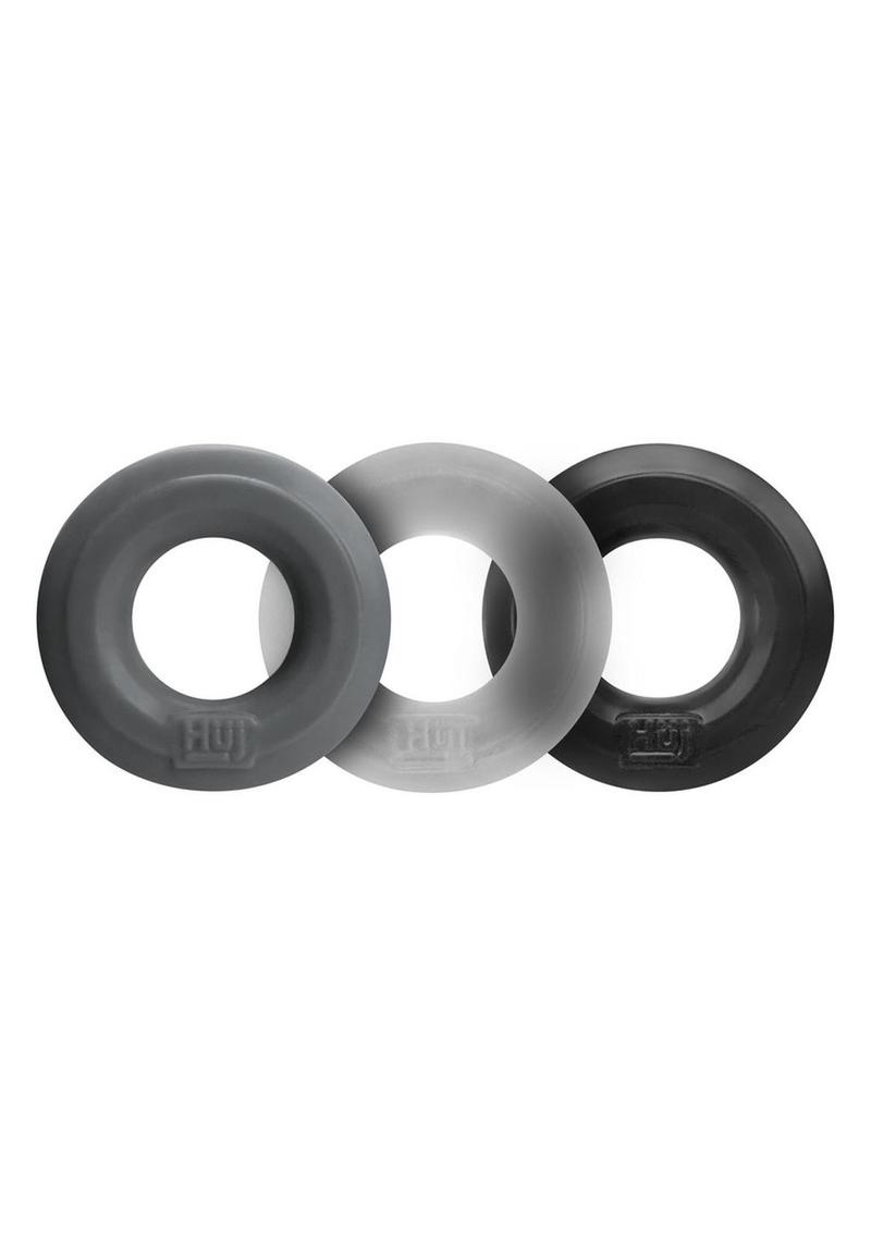 Hunky Junk HUJ3 Versatile 3-Pack Silicone Cock Ring