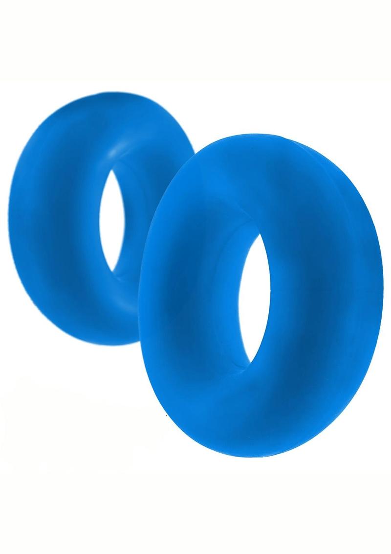 HunkyJunk Stiffy Bulge 2-Pack Silicone Cock Rings