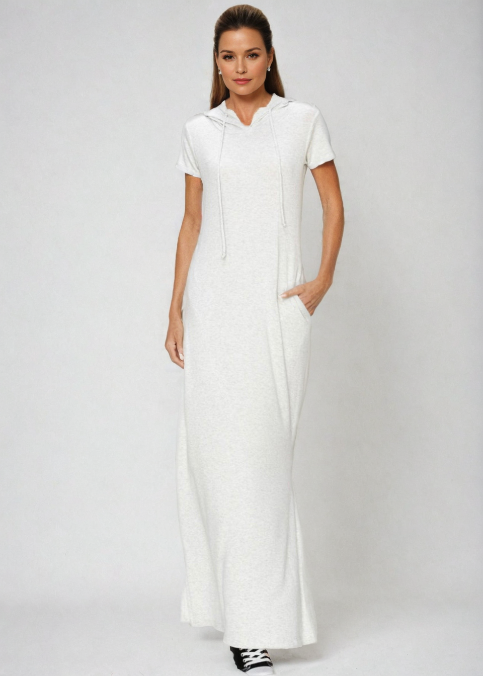 Luxe Lounge  Hoodie Dress