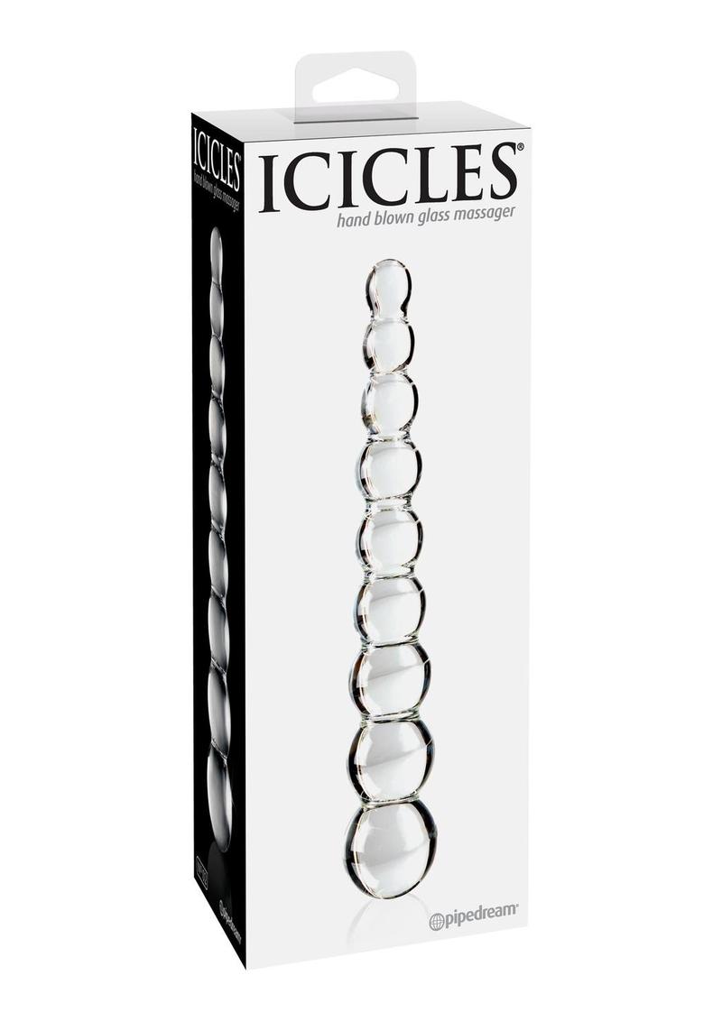 Icicles No. 2 Beaded Glass And Easy to Use Anal Probe