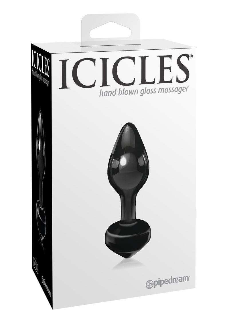 Buy Icicles No. 44 Glass Anal Plug With Safe Flared Base