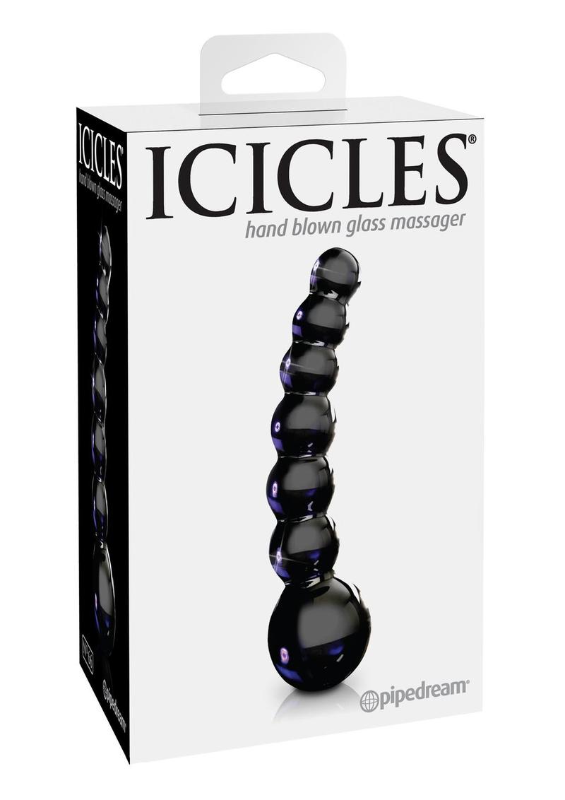 Icicles No. 66 Beaded Glass Anal Probe For All Experience Levels