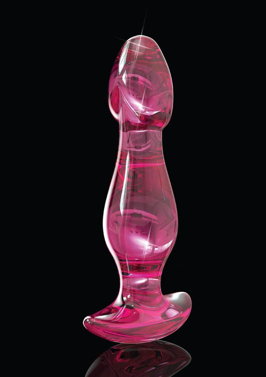 Icicles No. 73 Beaded Glass Anal Plug With Crystal Base