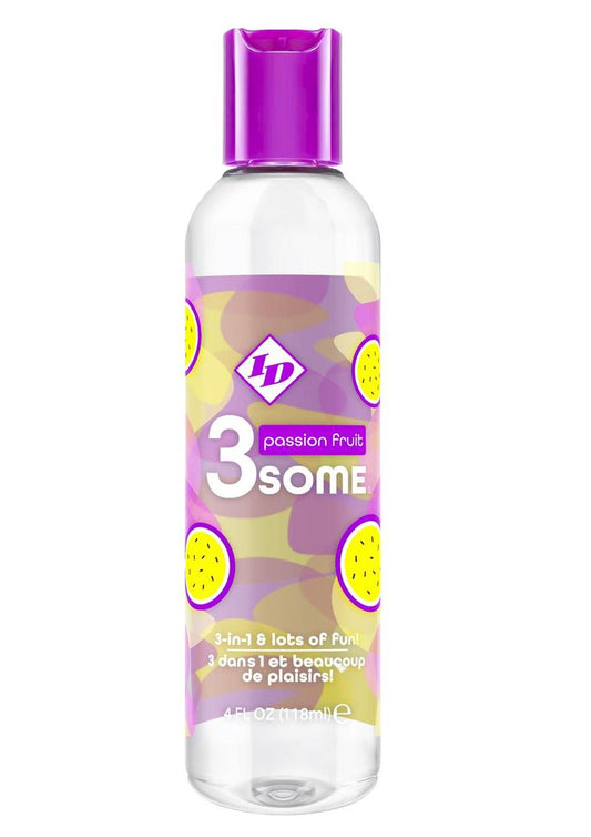 1D 3Some Passion Fruit 3 in 1 Multi Use Flavored Lubricant