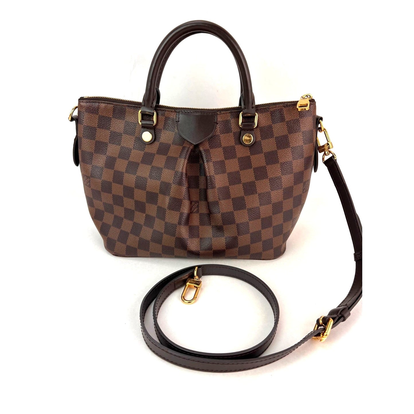 Louis Vuitton Damier Ebene Siena PM Shoulder Bag