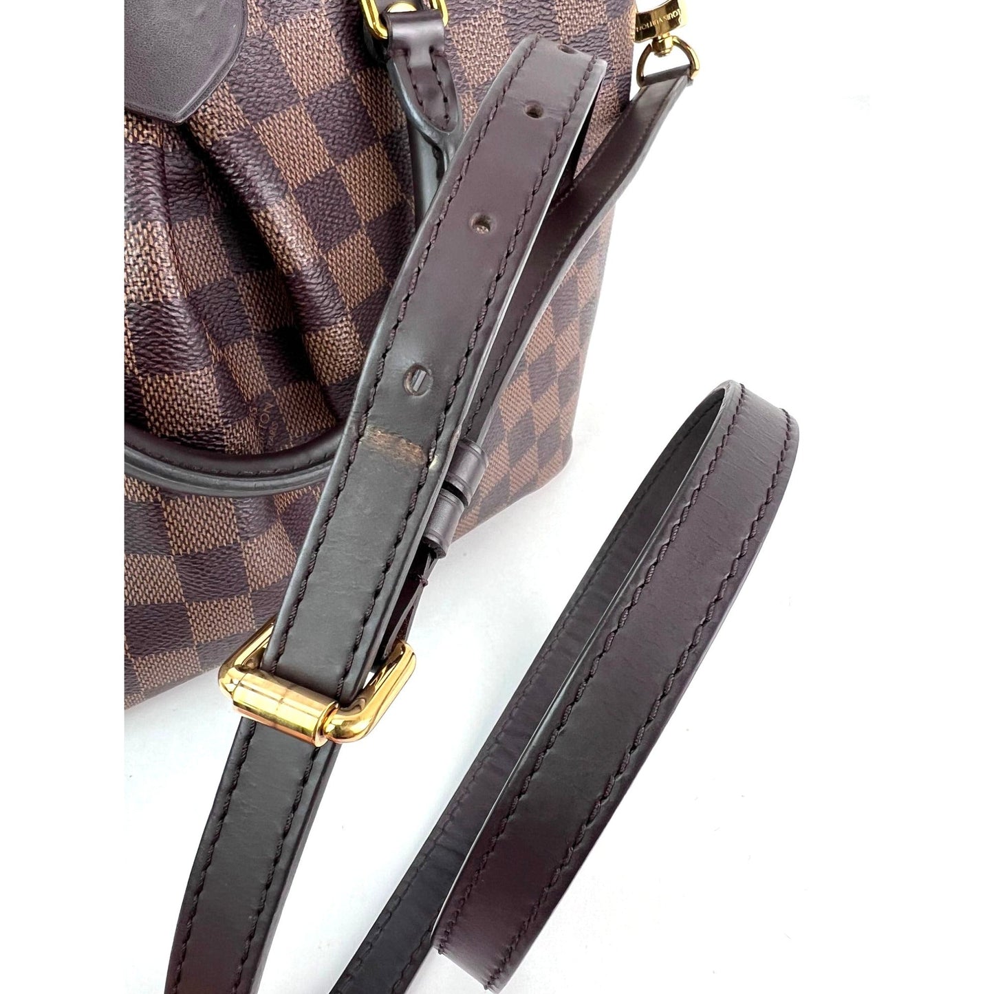 Louis Vuitton Damier Ebene Siena PM Shoulder Bag