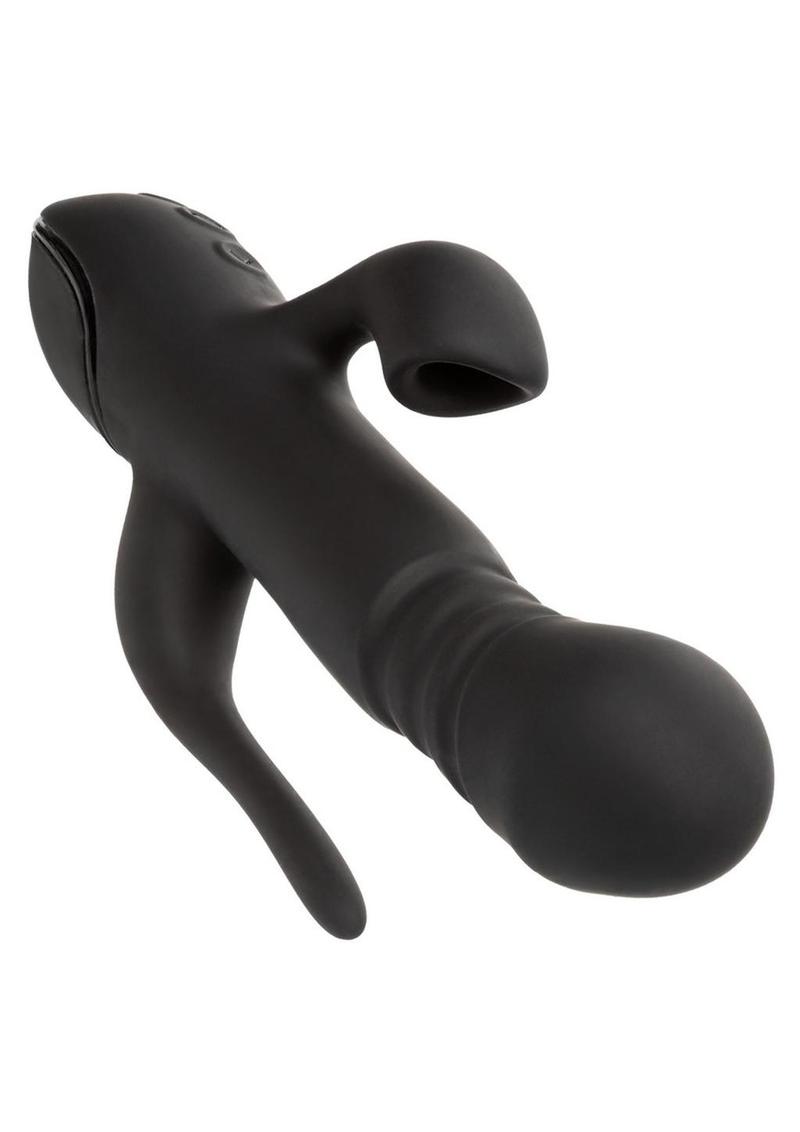 CalExotics Triple Euphoria Rechargeable Silicone Stimulating Vibrator