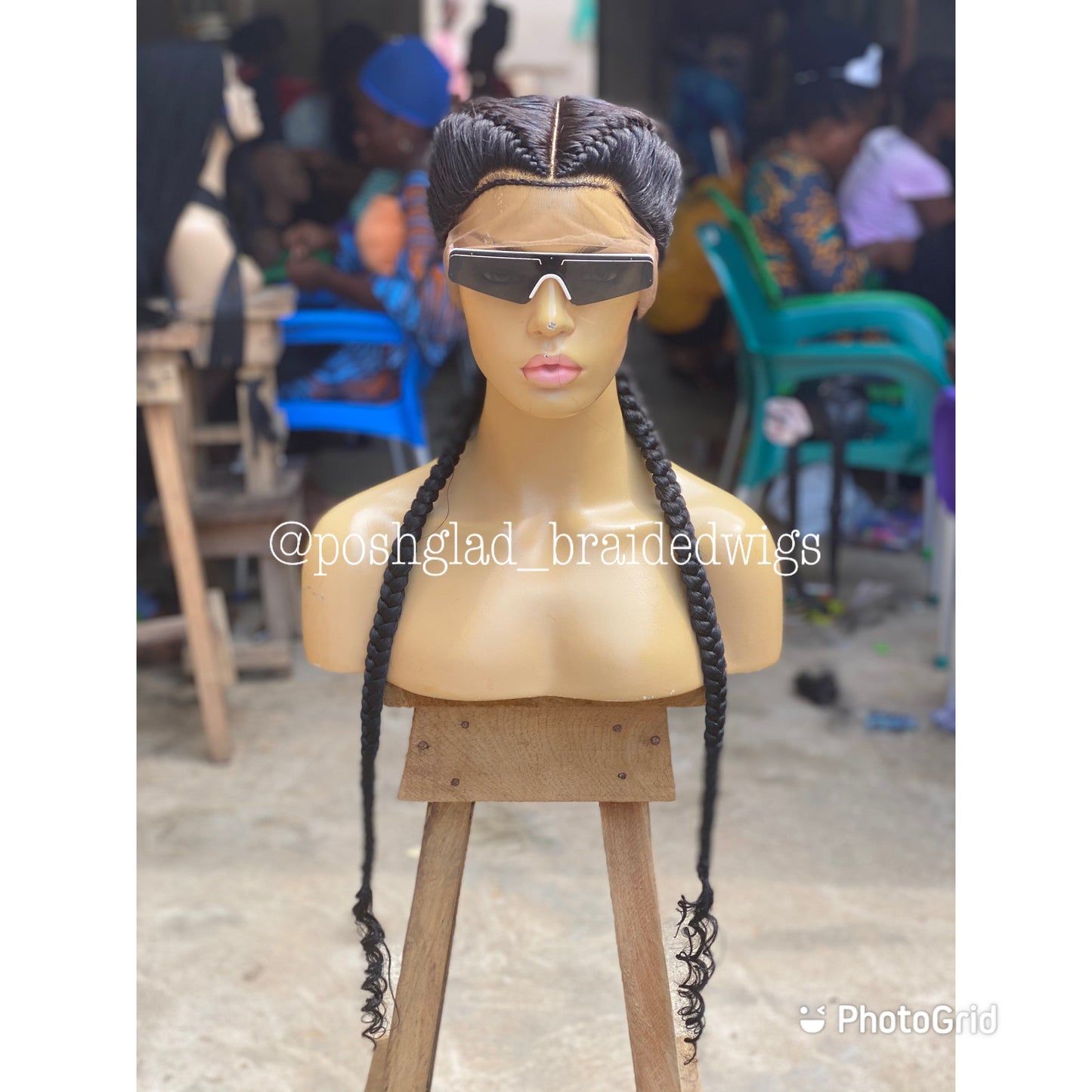 French Braid Wig - Claire