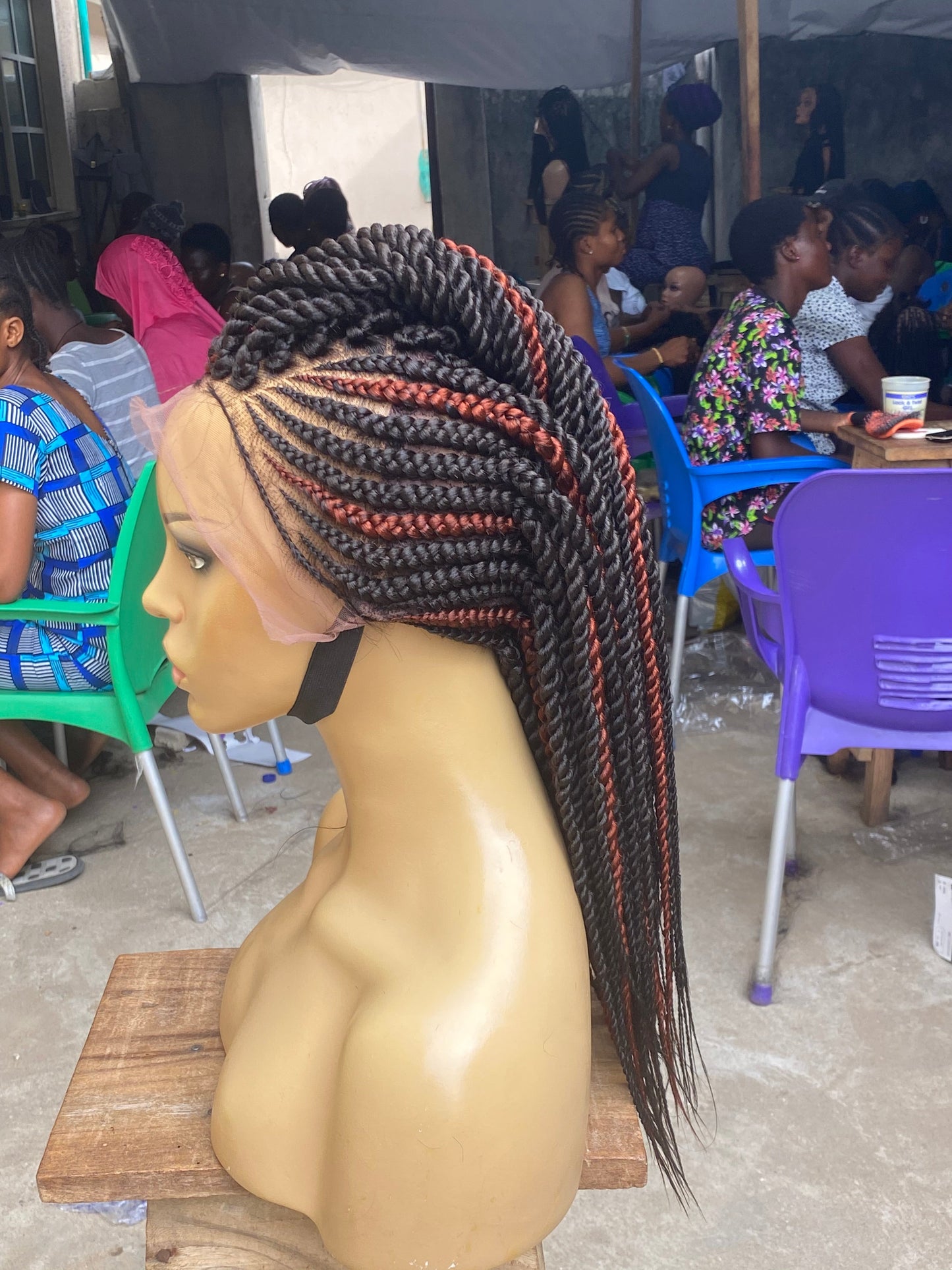Cornrow Twist Braids - Tamaira