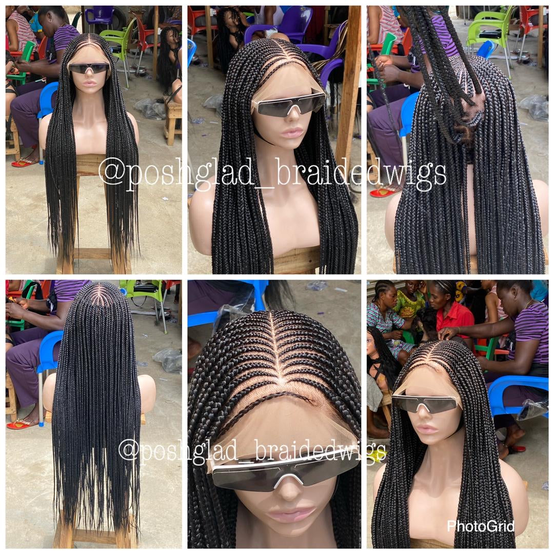 Cornrow Braid Wig  - Daire