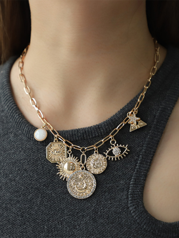 Modern Starry Sky Magic Necklace Bracelet Earrings