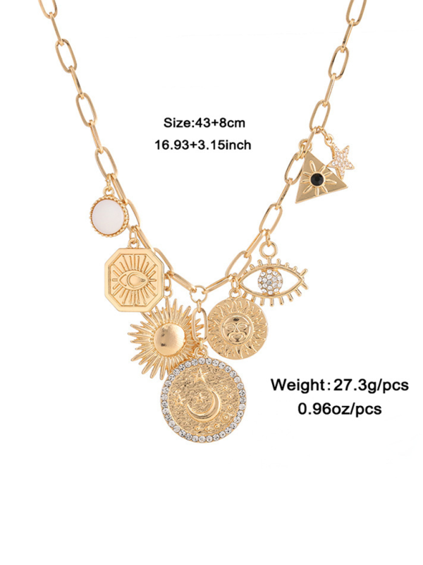 Modern Starry Sky Magic Necklace Bracelet Earrings