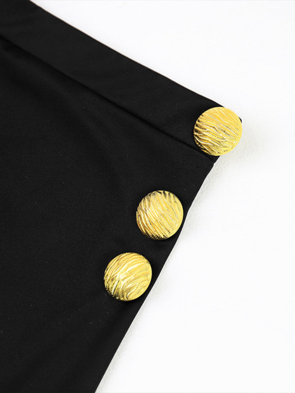 Modern swimsuit color matching sexy hollow seaside resort swimsuit/wrap skirt