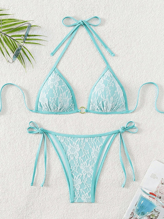 Bikini dos nu en dentelle