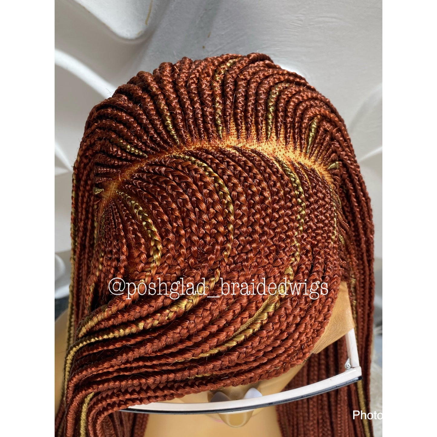 Cornrow Braid Wig - Full Lace - Bobrisky Inspire 2