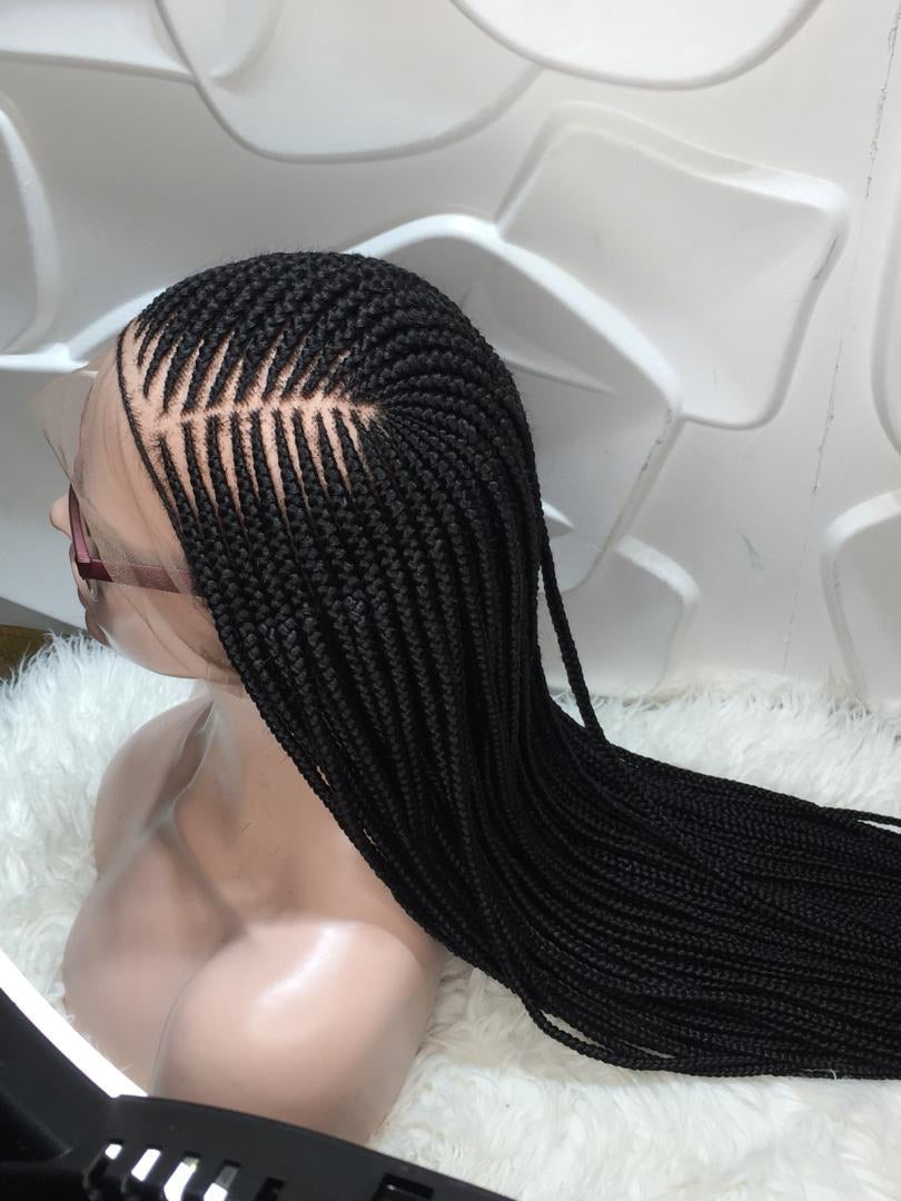 Cornrow Braid Wig - Full Lace - Effia
