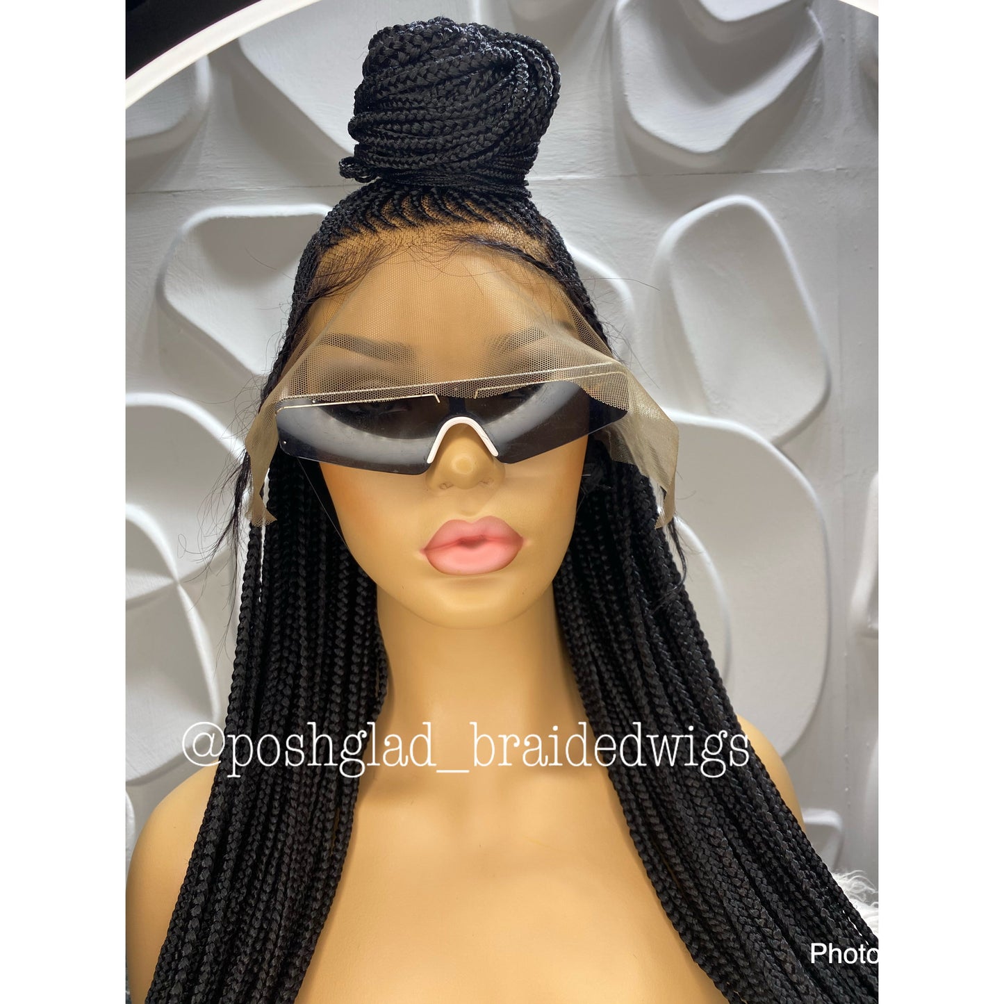 Cornrow Braid Wig (13x6 Lace Frontal) - Cele