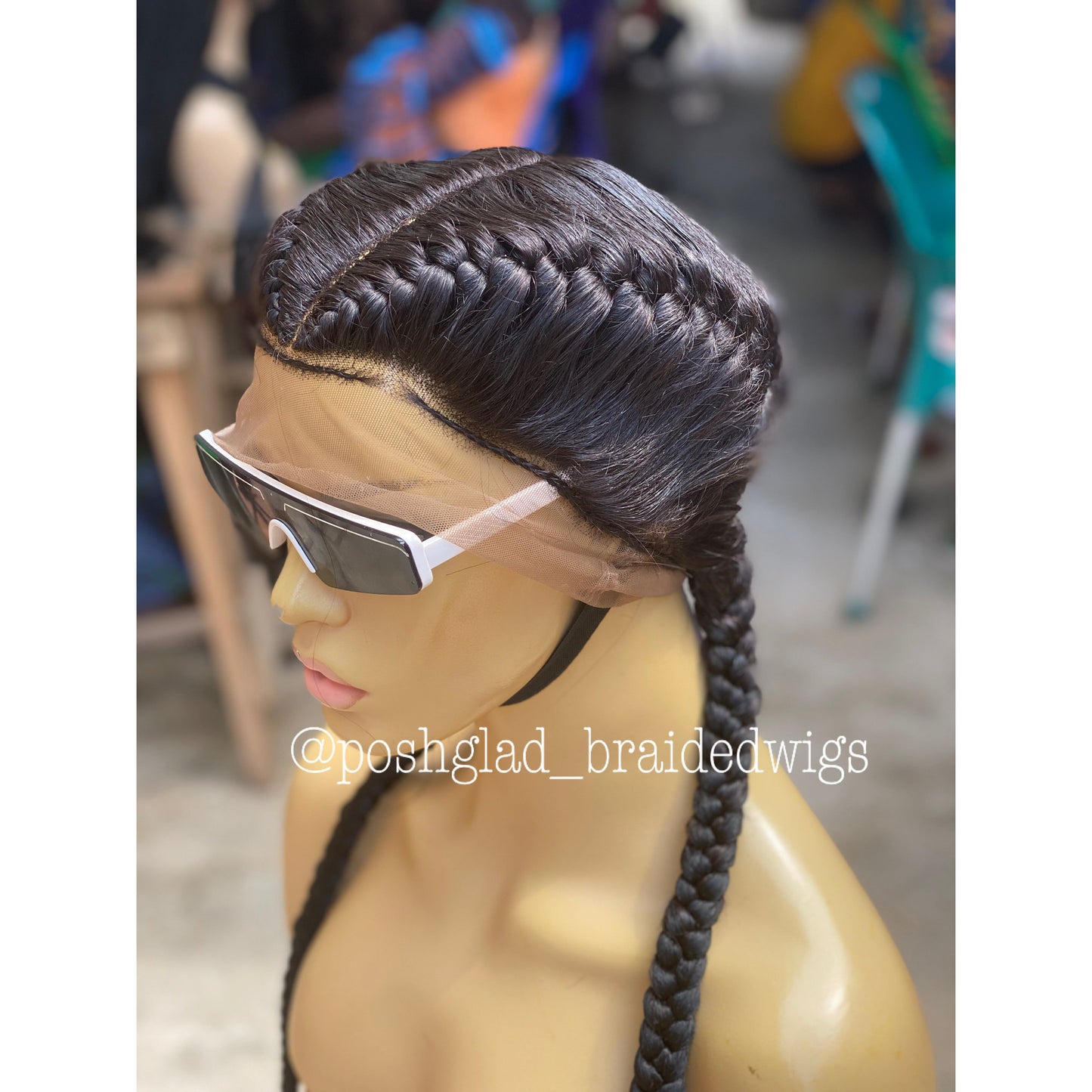French Braid Wig - Claire