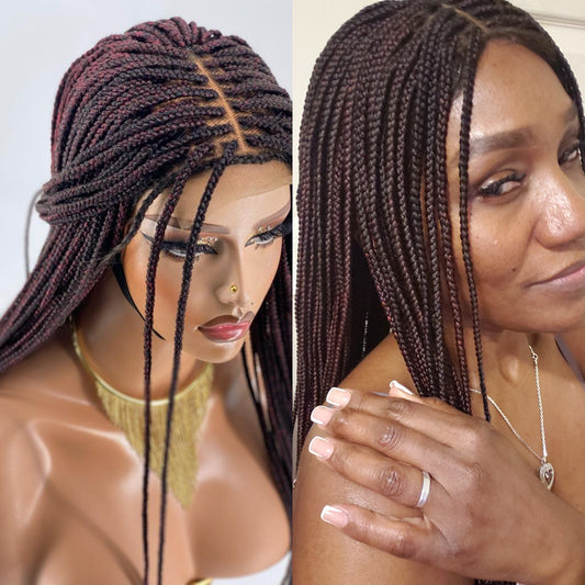 Ready to ship- Closure Box braid
