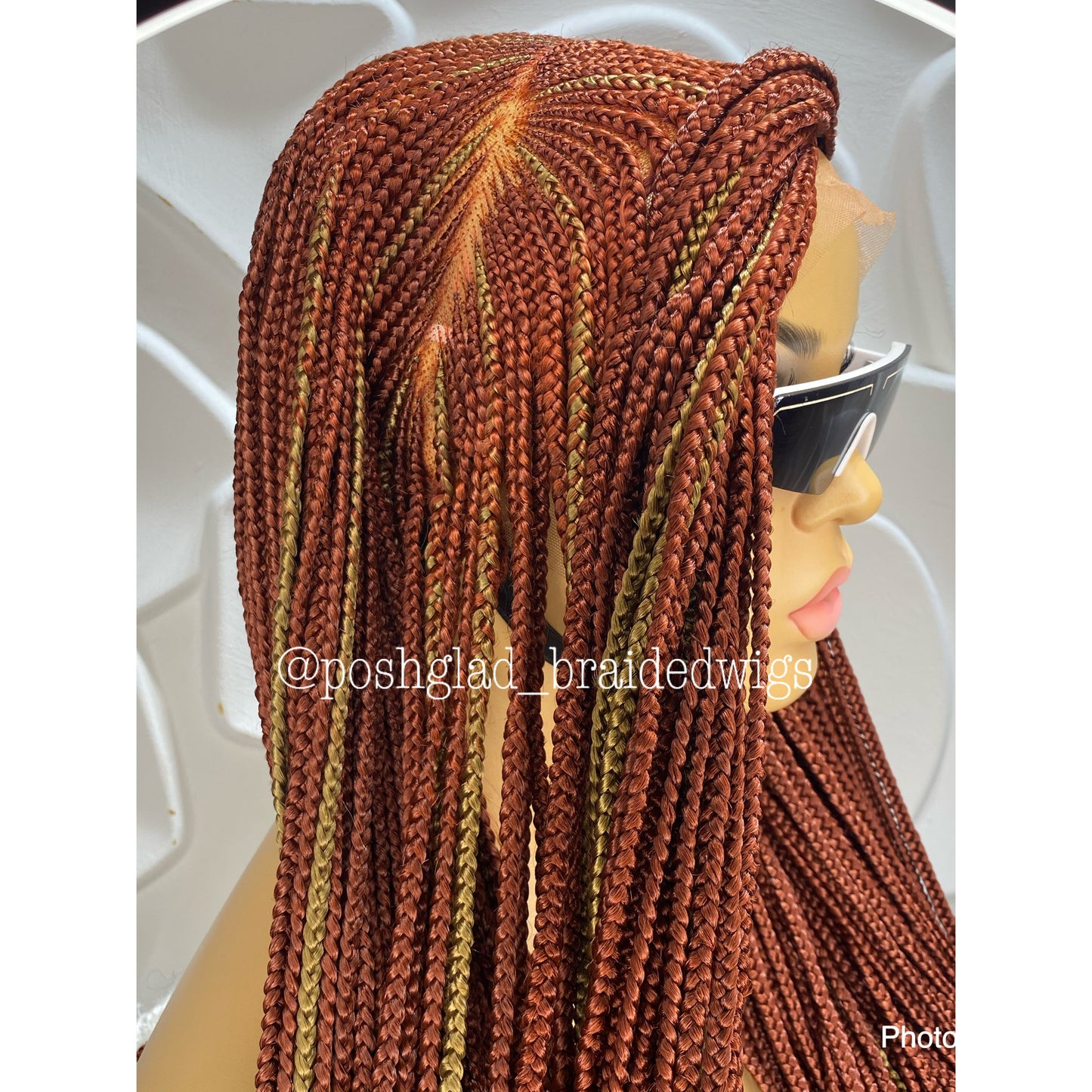 Cornrow Braid Wig - Full Lace - Bobrisky Inspire 2