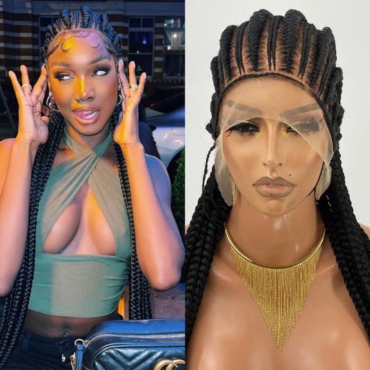 Feed-In Braid Cornrow Wig - Altou