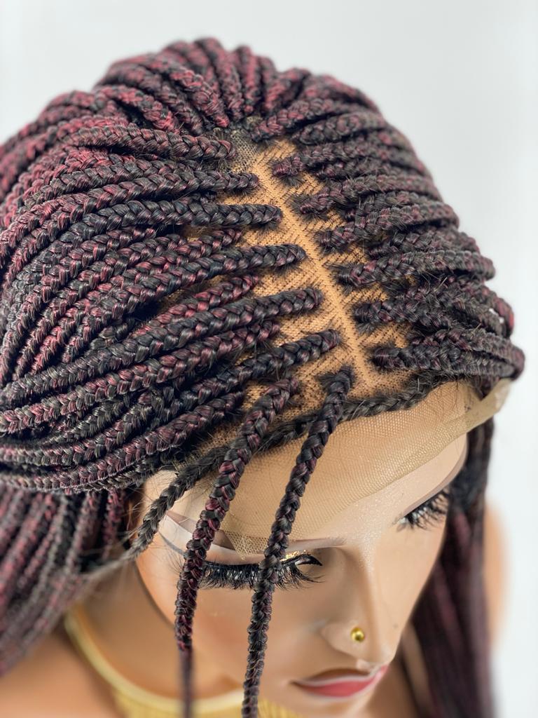 Ready to ship- Closure Box braid