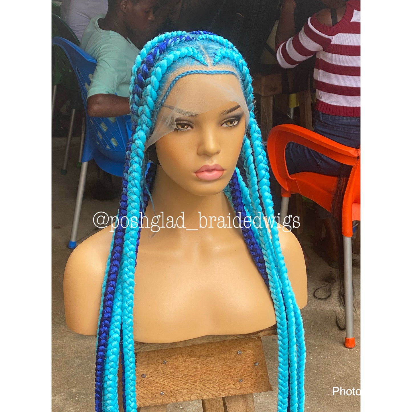 POP SMOKE ON LIGHT BLUE