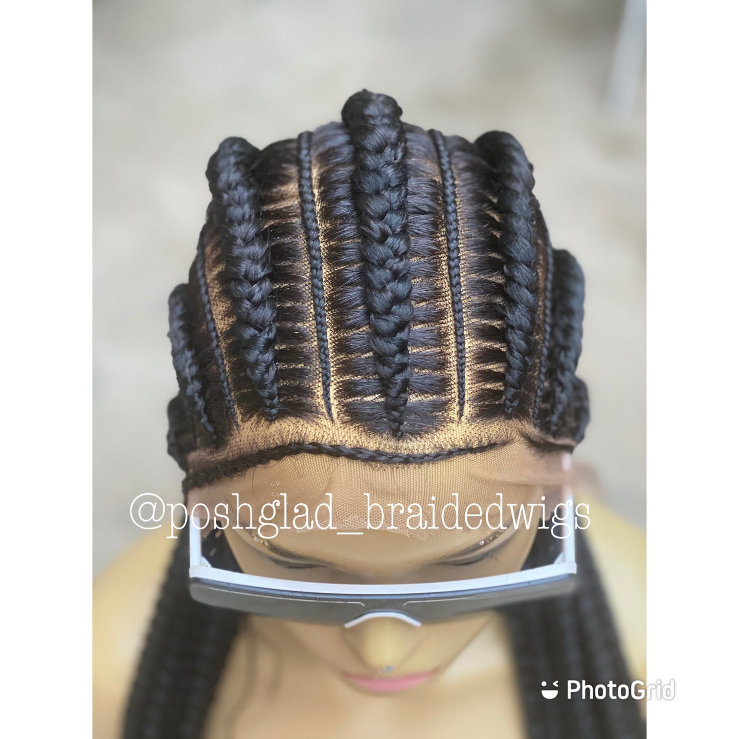 Feed In Braids To The Back - Amalia