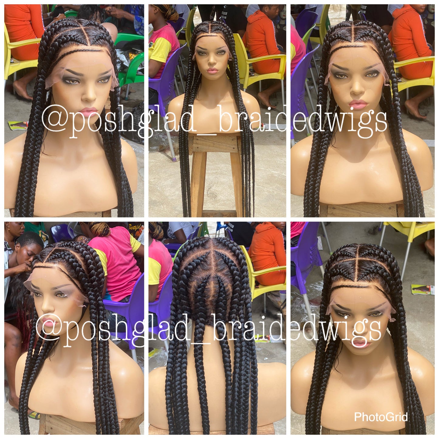 Pop Smoke Wig "Full Lace" Black Color