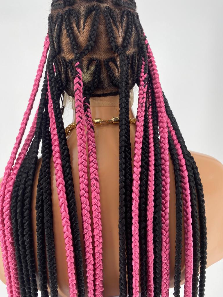 Cornrow - Miss Pink - Ready to ship