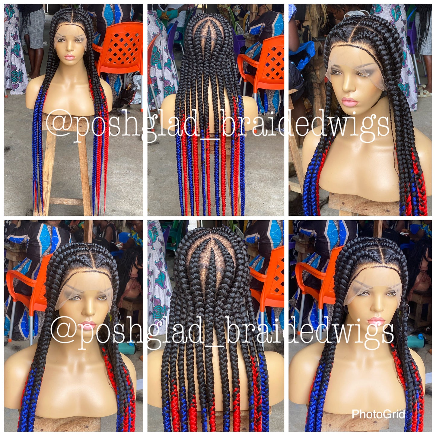 POP SMOKE OMBRÉ (cost extra $150 for HD lace)