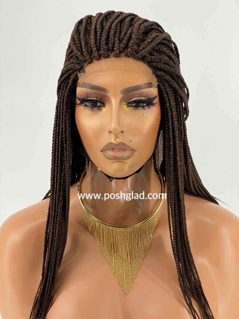 Closure Box Braid Wig - Ifeyinwa