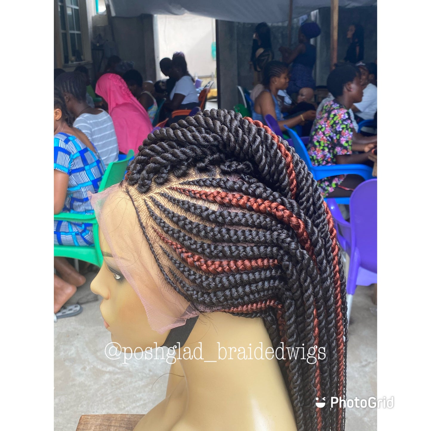 Cornrow Twist Braids - Tamaira
