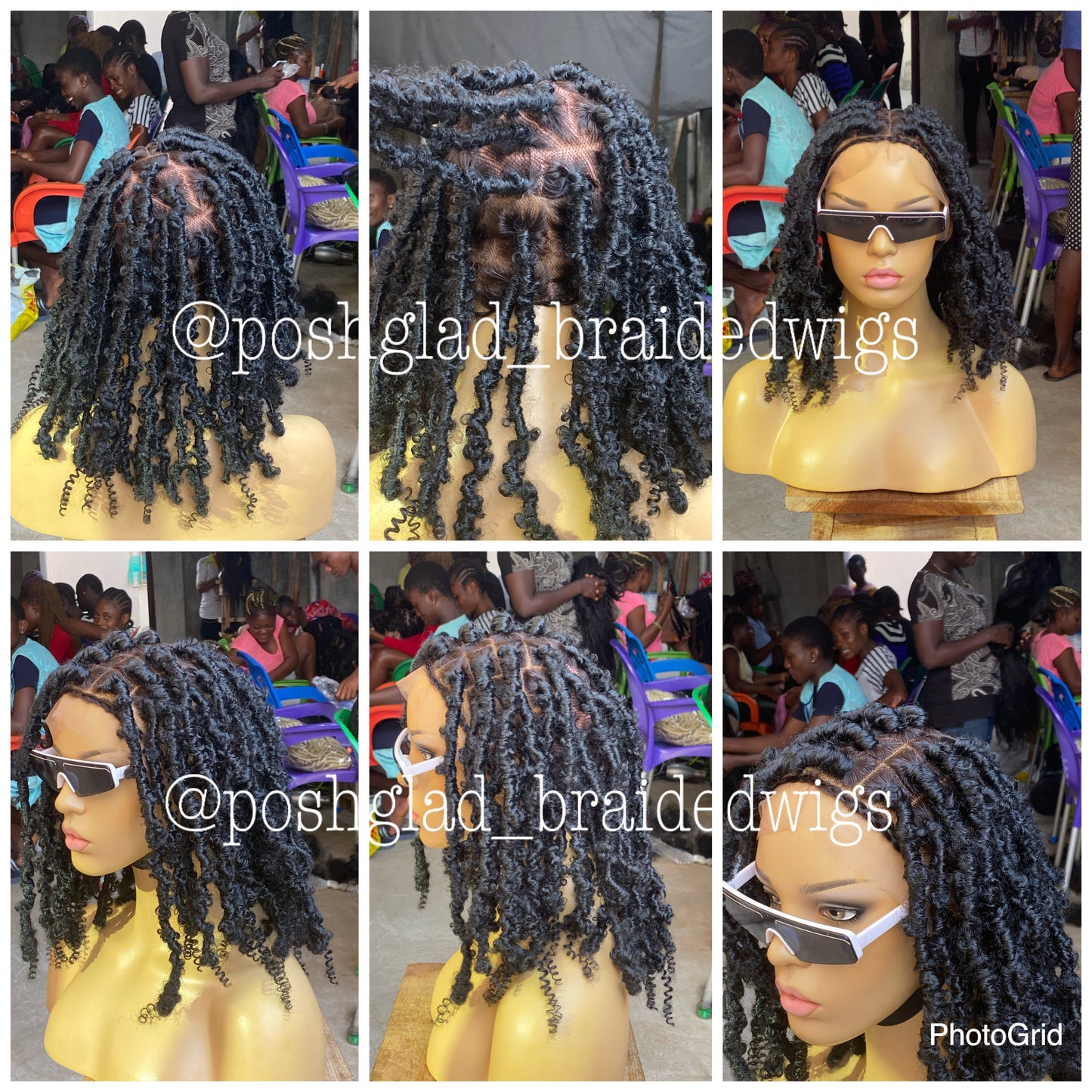 Short Butterfly Locs - Rebecca