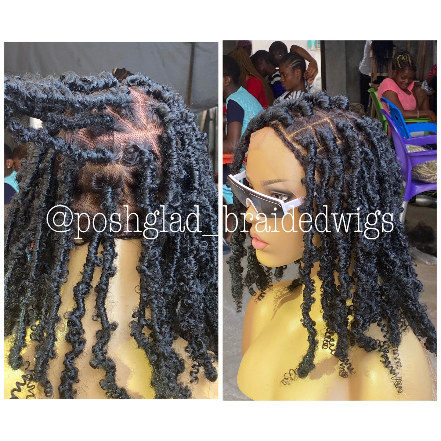 Short Butterfly Locs - Rebecca