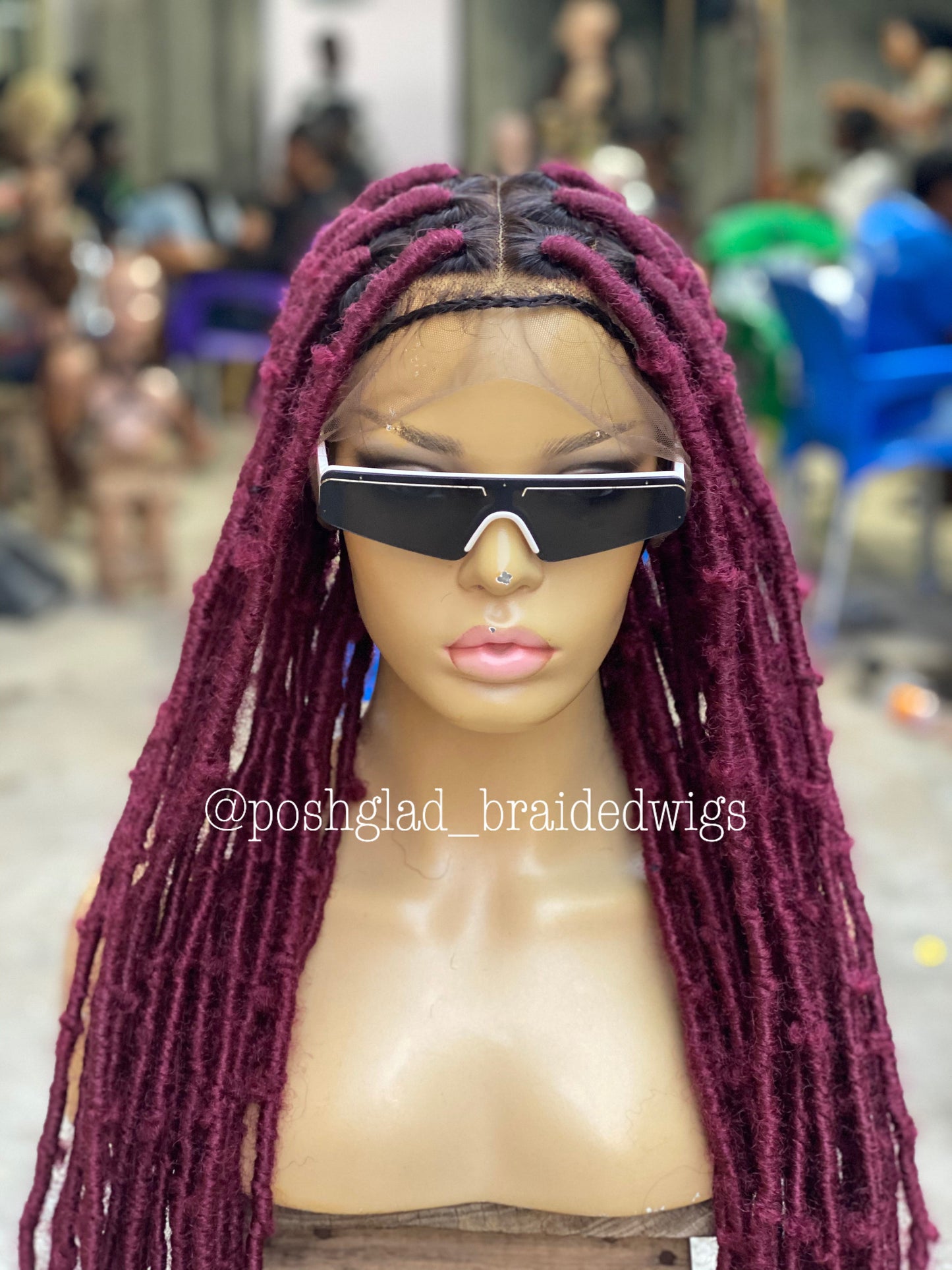 Destress Faux Locs Wig - Swiss Full Lace  - Maryam
