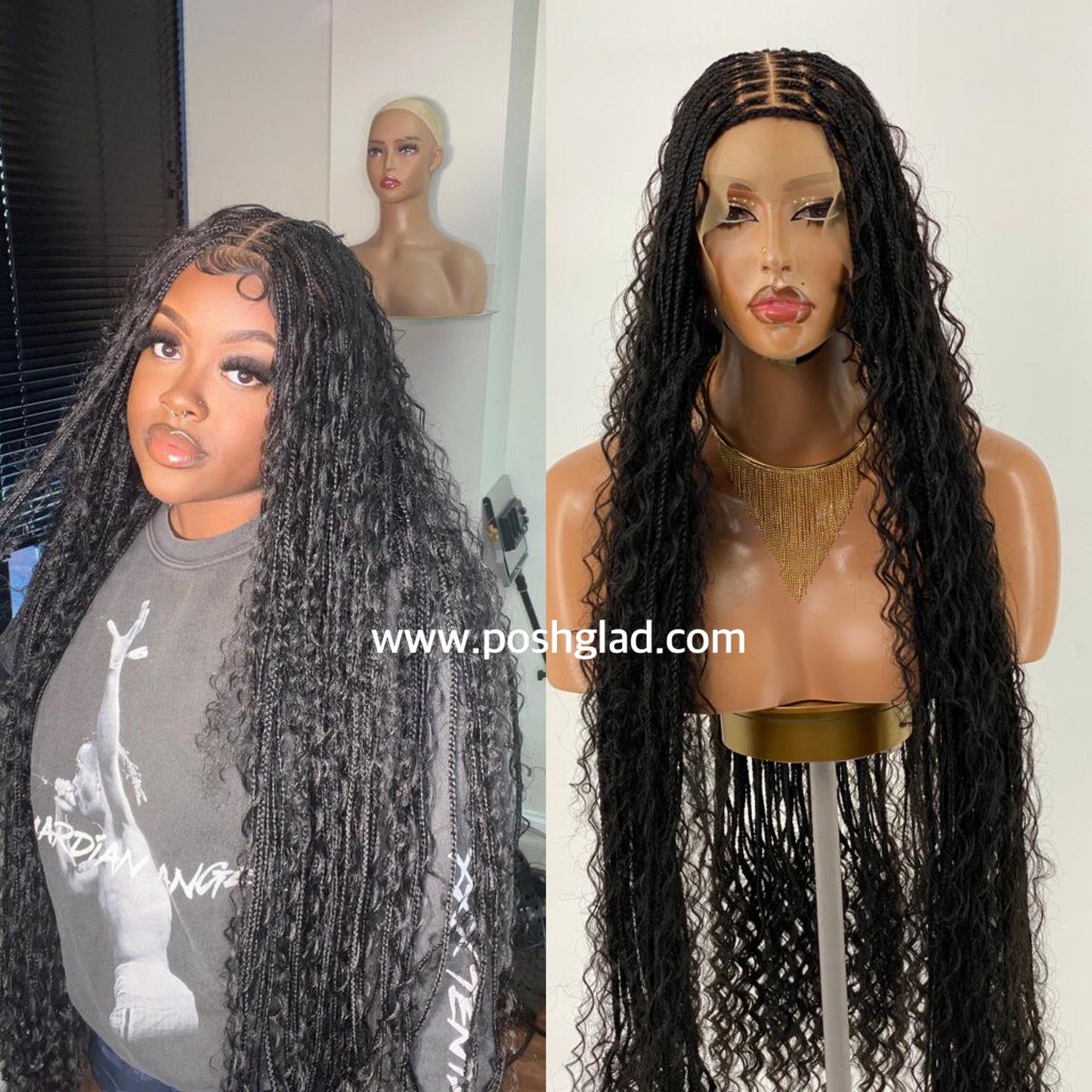 KNOTLESS BOHEMIAN FULL LACE