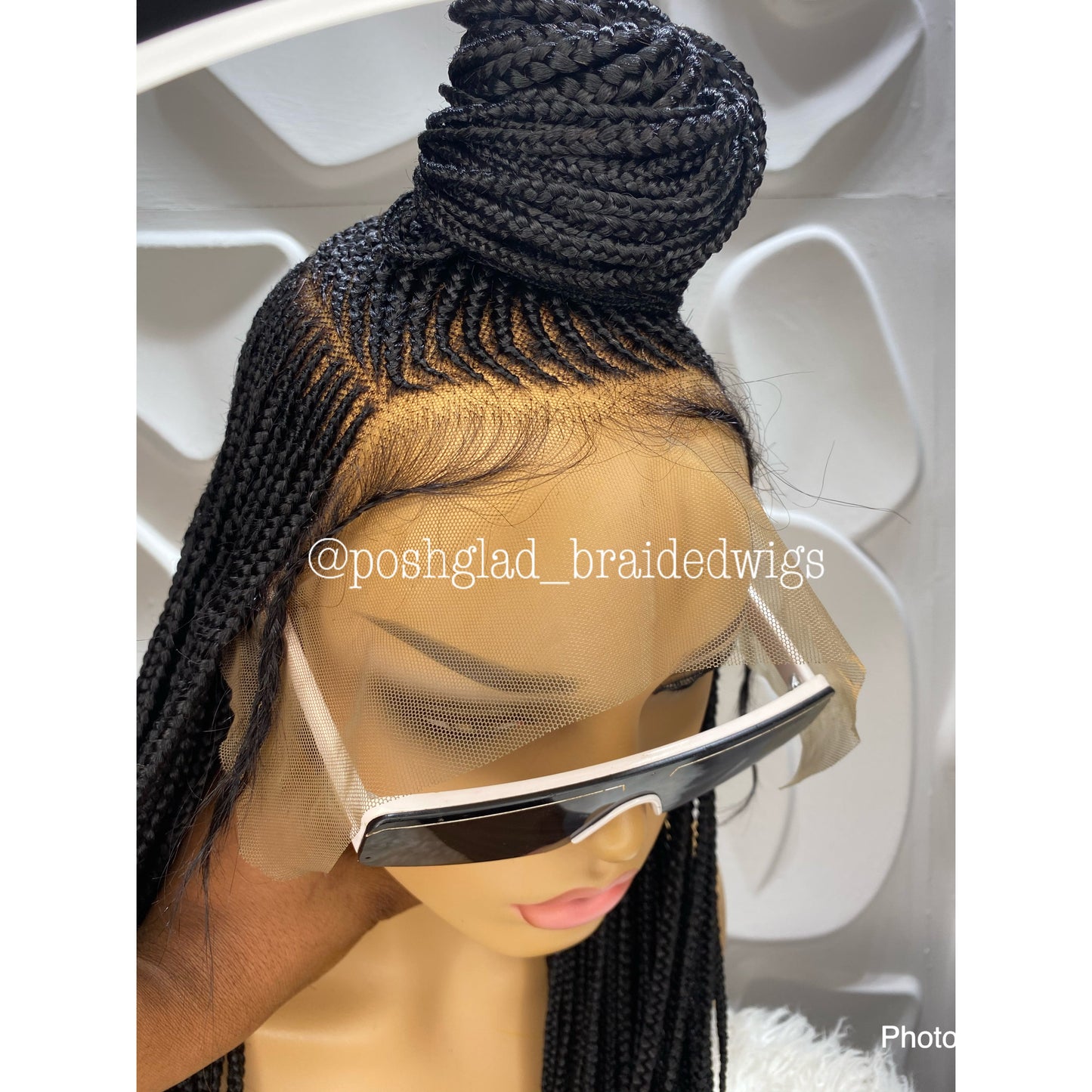 Cornrow Braid Wig (13x6 Lace Frontal) - Cele
