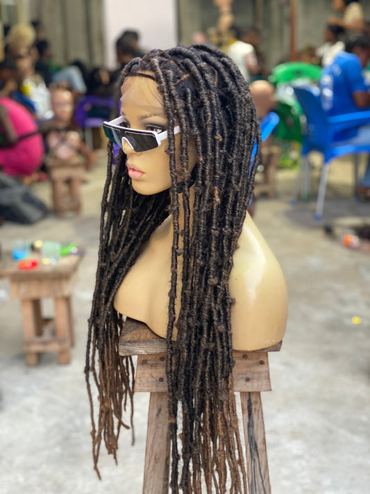 Destress Faux Locs - Faux Locs Color 1B/27 - Whoopi