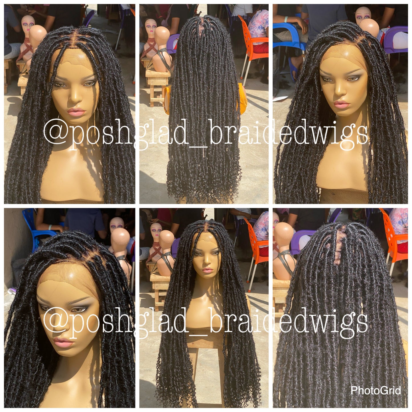 Destress Locs Wig - Faux Locs - Maggie